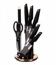 Berlinger haus BH-2692 Set di coltelli in acciaio inossidabile da 9 pezzi con supporto