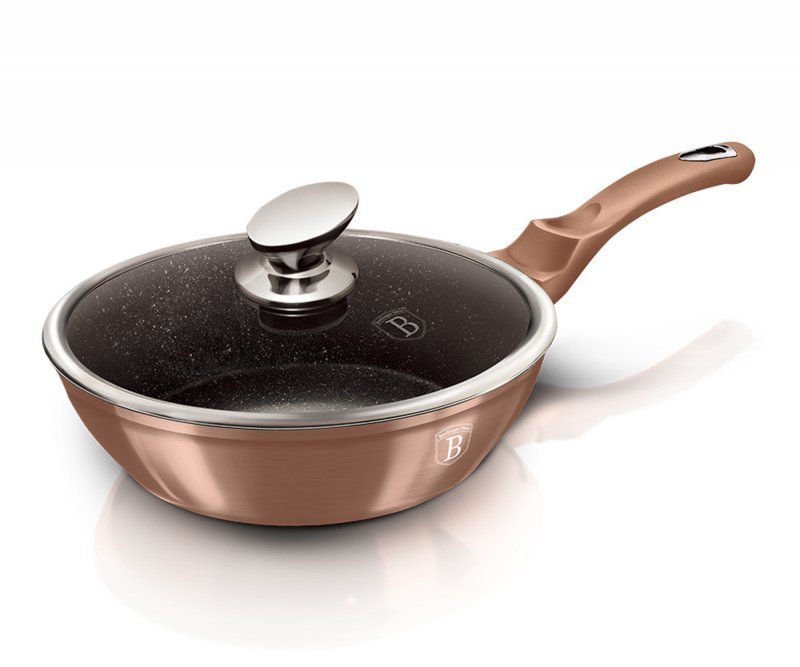 Berlinger haus BH-1517 Padella in granito oro rosa 24 cm