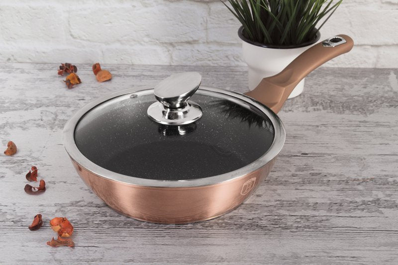 Berlinger haus BH-1517 Padella in granito oro rosa 24 cm
