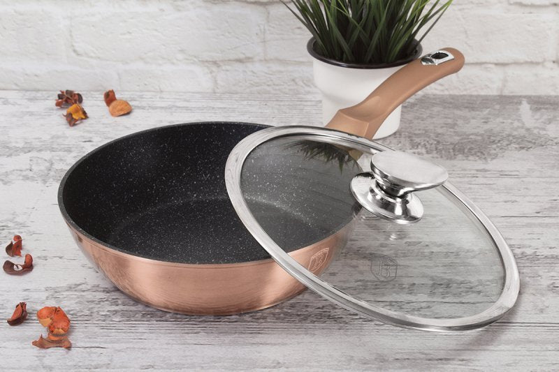 Berlinger haus BH-1517 Padella in granito oro rosa 24 cm