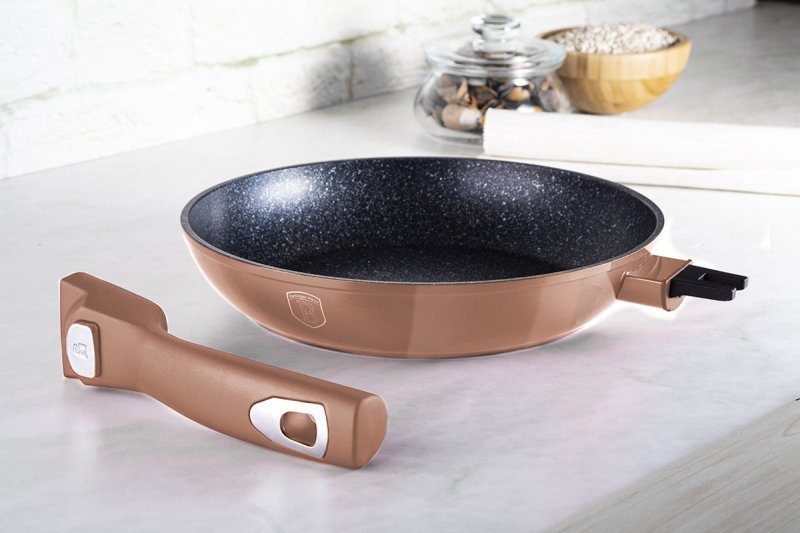 Berlinger haus BH-1949 Padella in granito oro rosa 28 cm