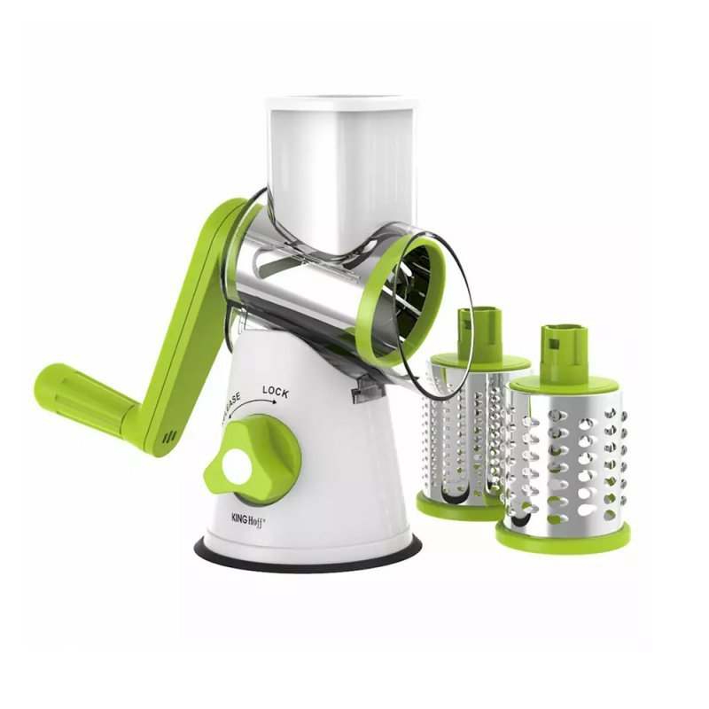 Kinghoff KH-1652 Grattugia multifunzionale per verdure e formaggio
