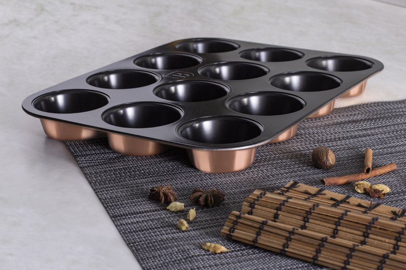 Berlinger haus BH-6473 Teglia antiaderente per 12 muffin