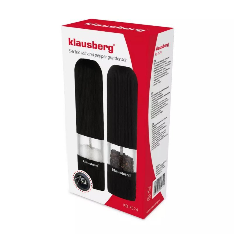 Klausberg KB-7574 Set macina pepe e sale elettrico