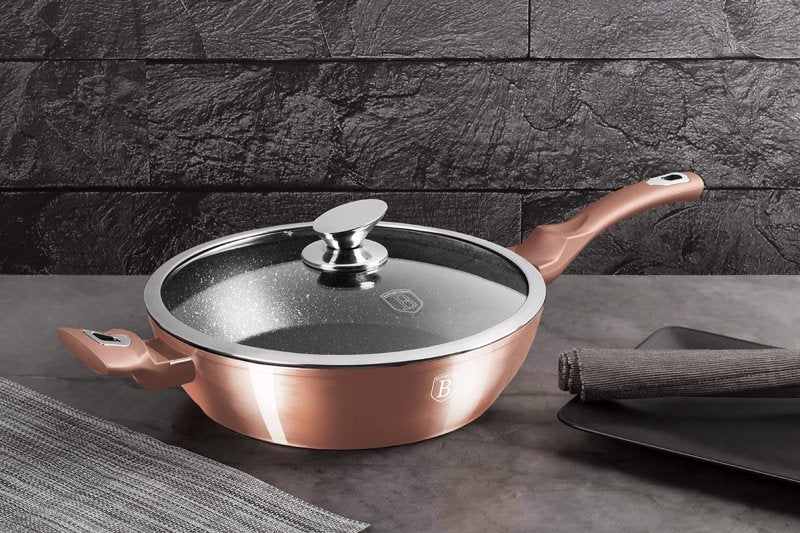 Berlinger haus BH-1518 Padella in granito oro rosa 28 cm