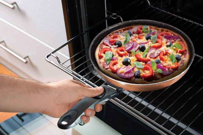 Berlinger Haus BH-1591 Click&Cook Set di pentole in granito oro rosa