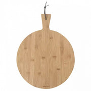 Kinghoff KH-1674 Tagliere per pizza in bambù con manico