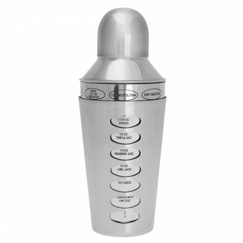 Kinghoff KH-1393 Bartender Shaker 600ml con ricette