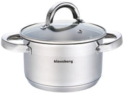 Klausberg KB-7120 Pentola moderna multistrato con coperchio 12 cm