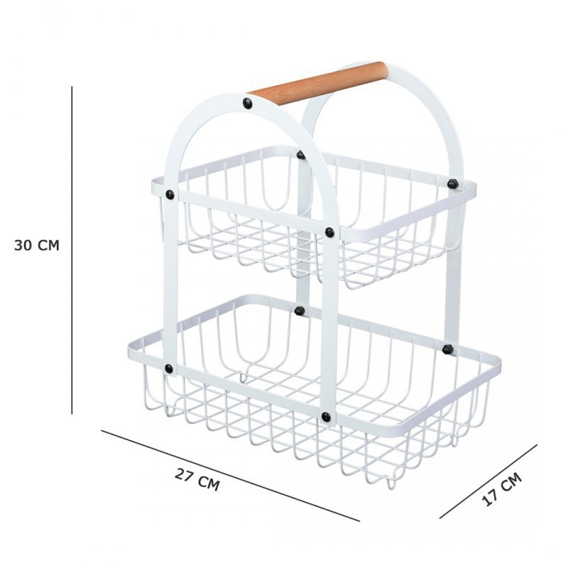 Elitehoff E-8111 Cesto per frutta e verdura a più livelli