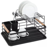 Kinghoff KH-1796 Scolapiatti a due livelli con portaposate