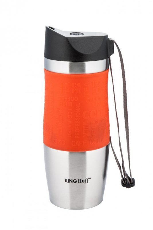 Tazza termica in acciaio inossidabile Kinghoff KH-4176 con beccuccio Quick Stop