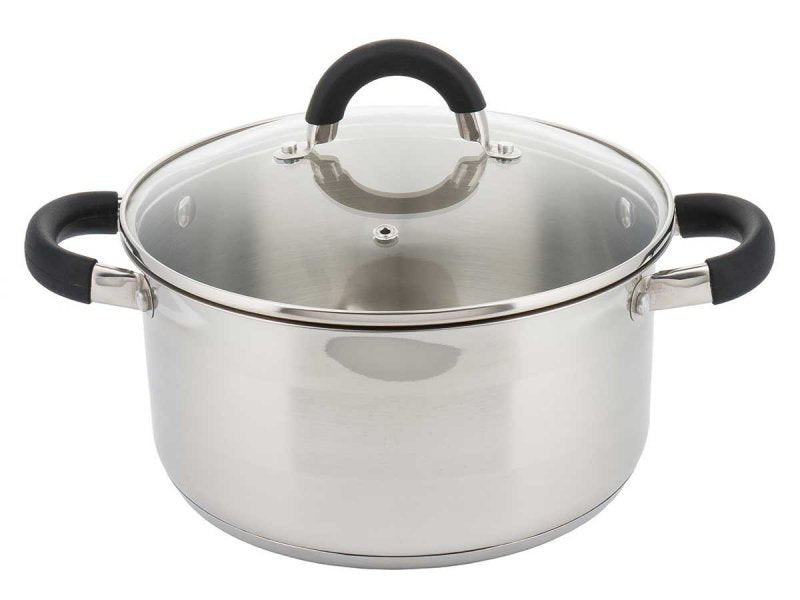 Kinghoff KH-4341 Pentola moderna in acciaio inox con coperchio 14 cm