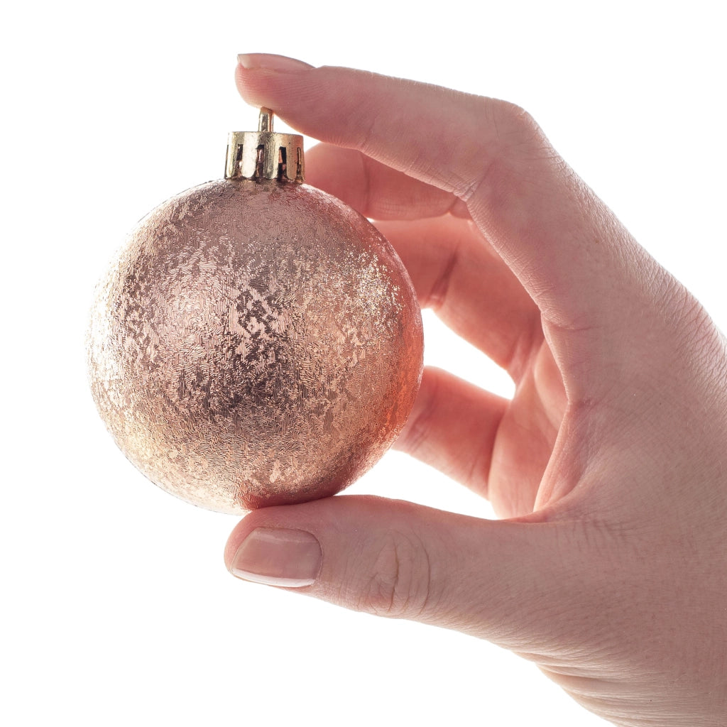 Set di 30 palline di Natale infrangibili KADAX per albero di Natale.