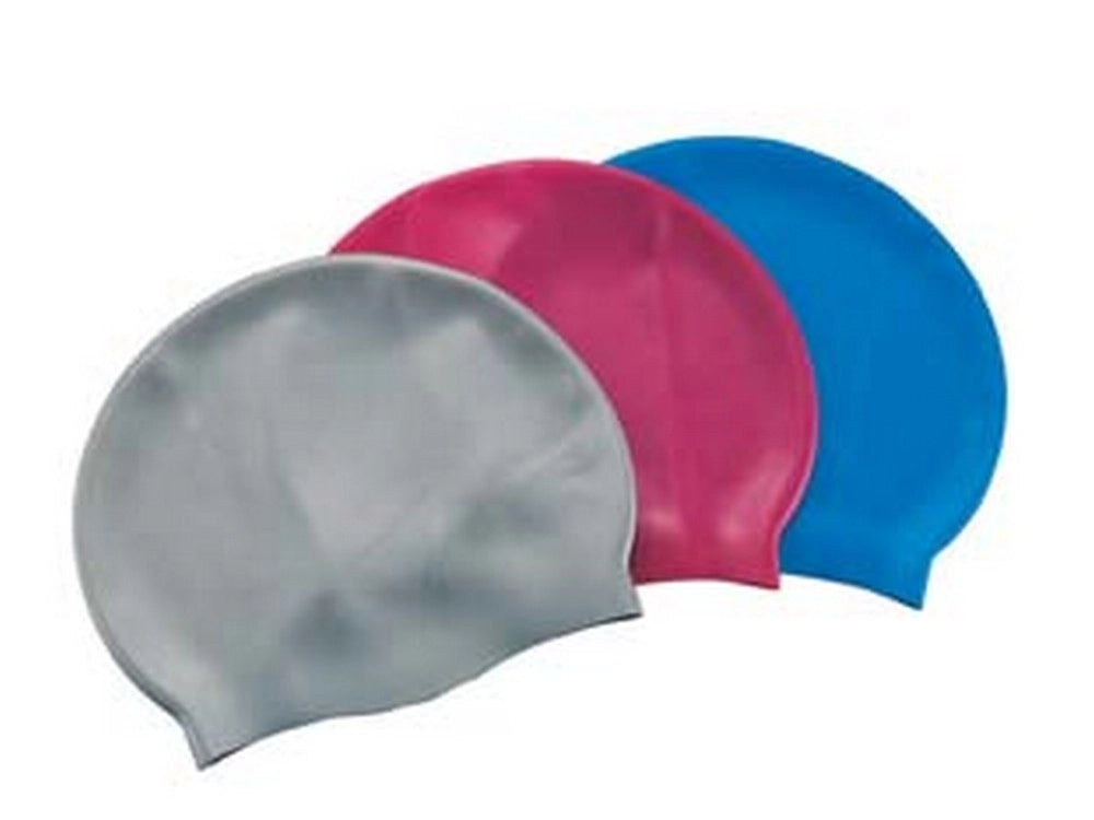 12pz cuffia "hydro-swim" in silicone per uomo e donna  +14 anni - (art.26006) cod:ferx.fer205306
