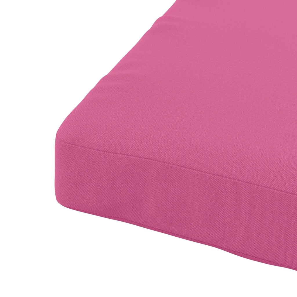 Cuscini per Sedia in 4 Pezzi SOEST 4 pz 100% Poliestere Rosa 945098