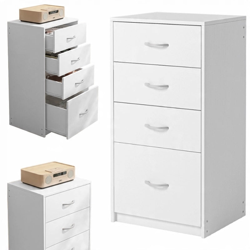Libreria Bianca 45x35x85 cm Ideale per Ogni Ambiente