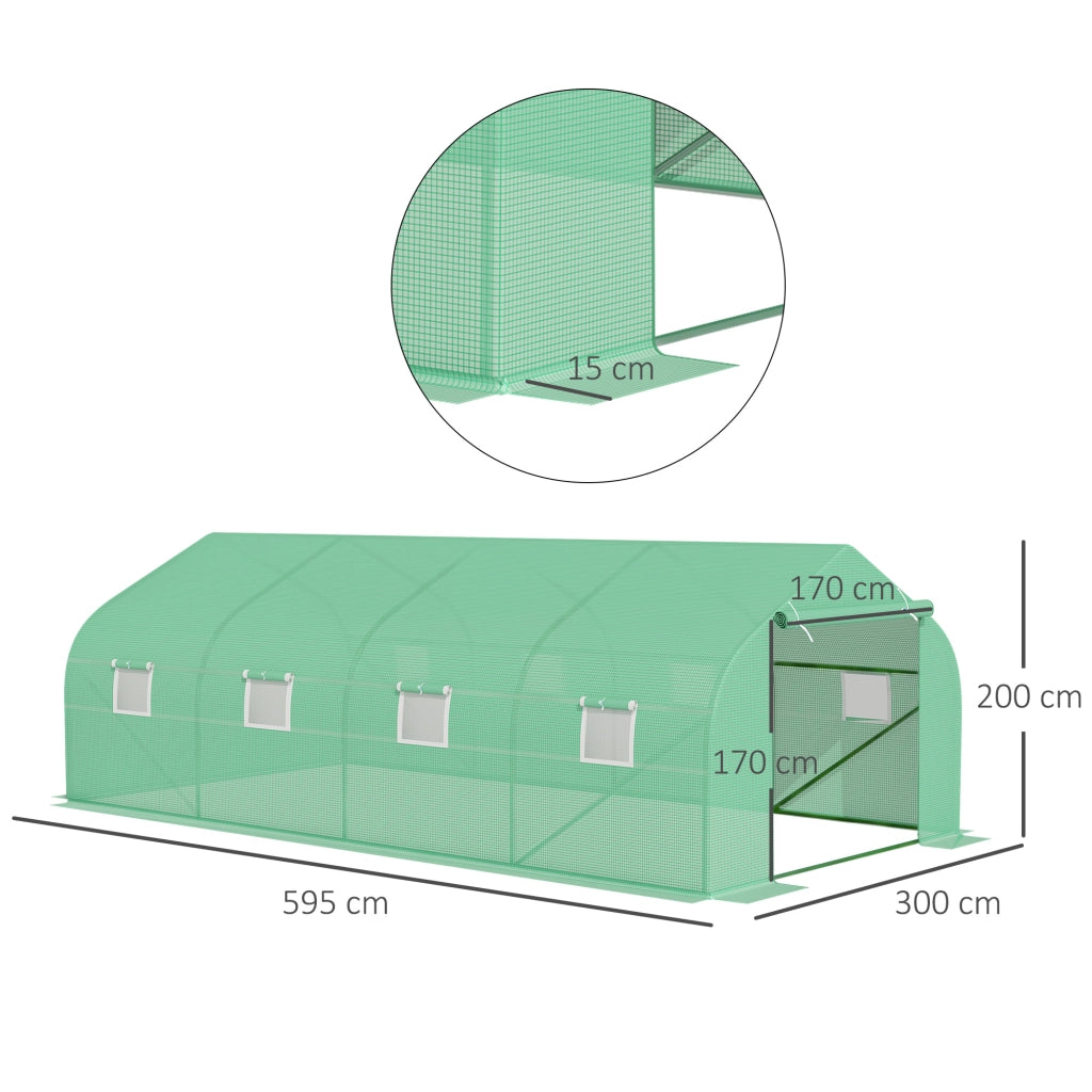 Serra da Giardino ¨C Minimal ¨C Verde 6x3x2 m