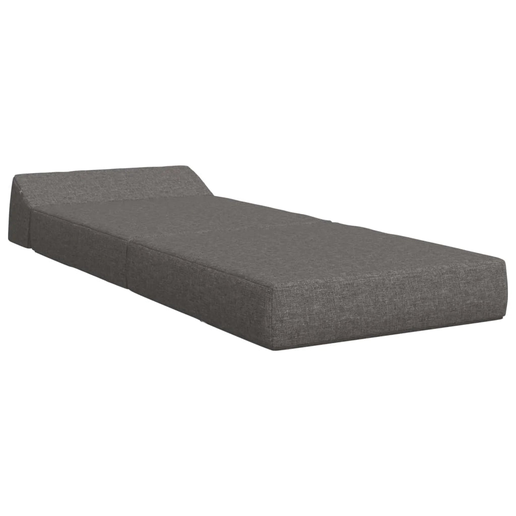 Divano Letto Pieghevole Grigio Chiaro 60 x 70 x 41 cm Tessuto 900051