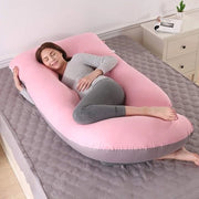 Cuscino di allattamento, cuscino da lato, cuscino di cotone - cuscino per gravidanza, cuscino di supporto