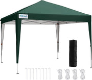 Pergola acqua resistente - stabile e invernale - 3 x 3 m - verde