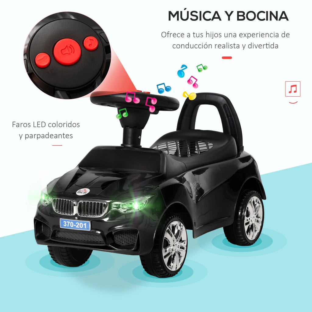 Carrellino Bambini ¨C Minimal ¨C Nero con Musica e Luce