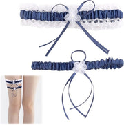 Cintura per cerimonia nuziale elegante a forma di pas de trois - elastica