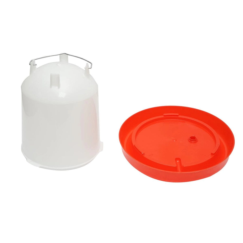 Abbeveratoio per pollame 10 L, diametro base 360 mm, altezza 310 mm