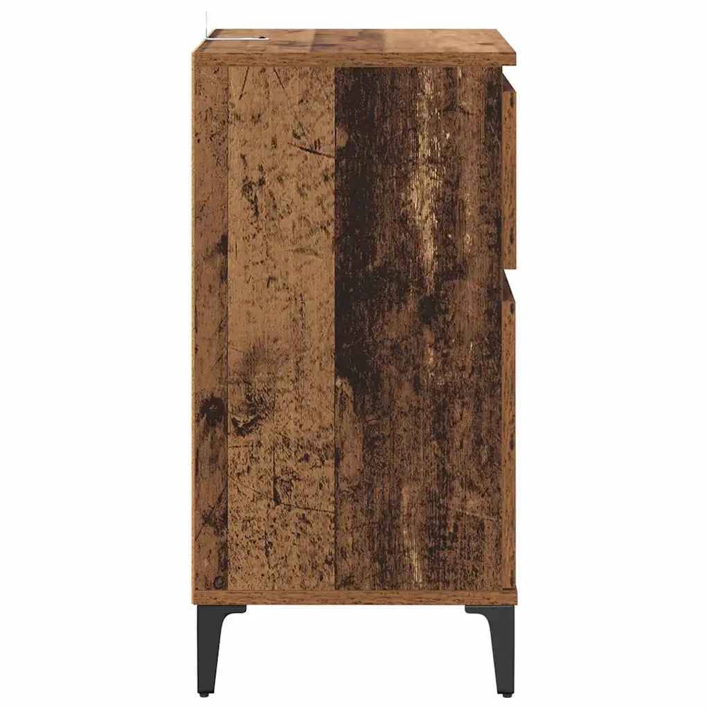 Armadio da Notte 2 pcs Legno vecchio 40 x 35 x 70 cm 881252