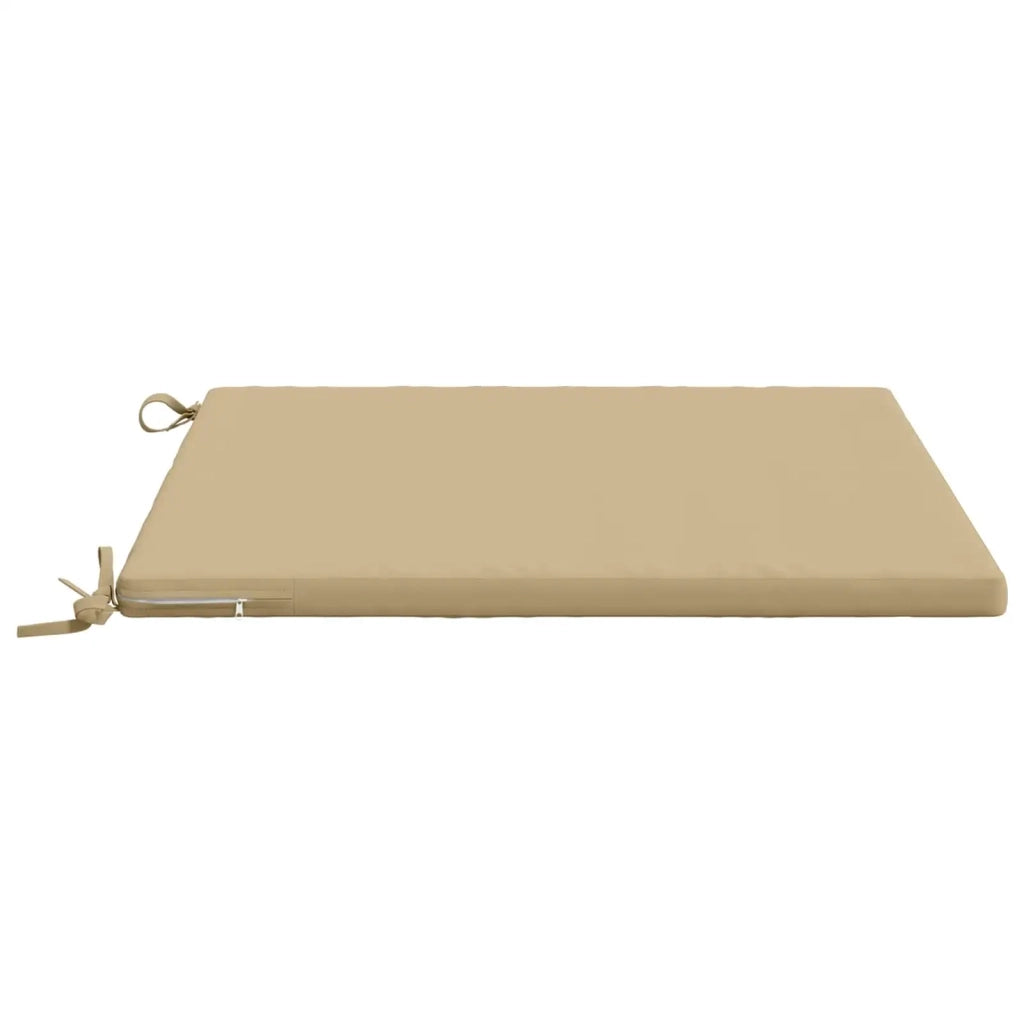 Cuscini per Sedia in 4 Pezzi SOEST 4 pz 100% Poliestere Beige 944612