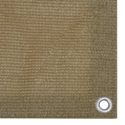 Paravento da Balcone Grigio Talpa 90x400 cm in HDPE 310961