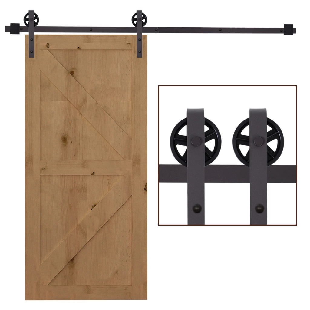 Guida per Porta Scorrevole ¨C Minimal ¨C Legno Acciaio 183 cm