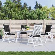 Set di cuscini per sedia alta 4 pcs Melange nero 4002368