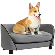 Divano per cani con cuscino ¨C Minimal ¨C grigio
