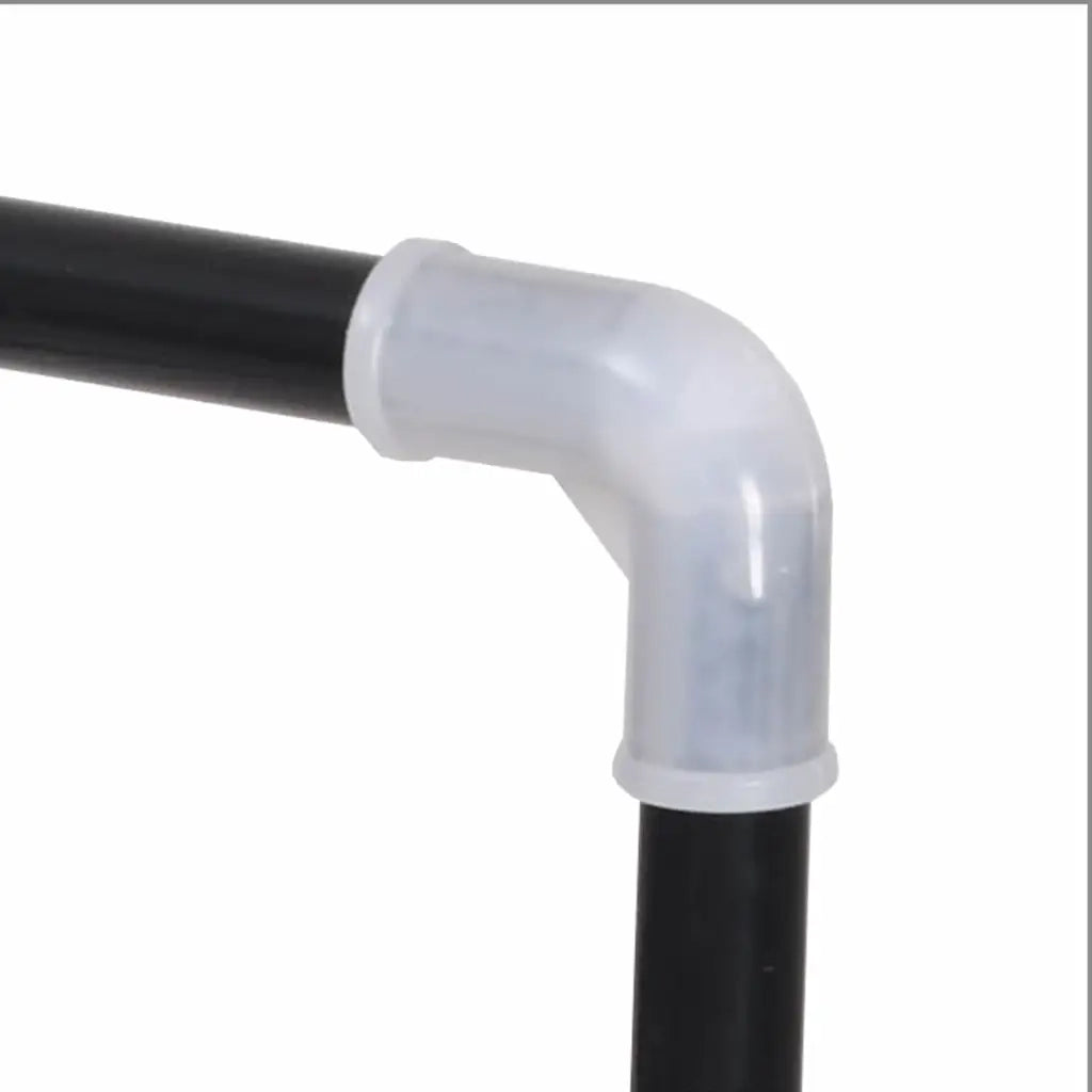 Scarpiera con 4 Ripiani-Scaffale per scarpe in Metallo e Plastica Nero