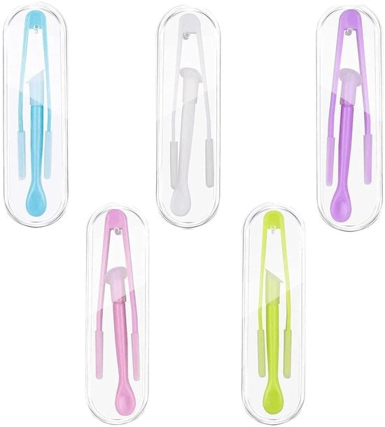 Strumento per rimuovere contattini - 5 pezzi - Zoccolo - Kit per rimuovere contattini - Plastica - 7 x 2 cm - Accessori per contattini