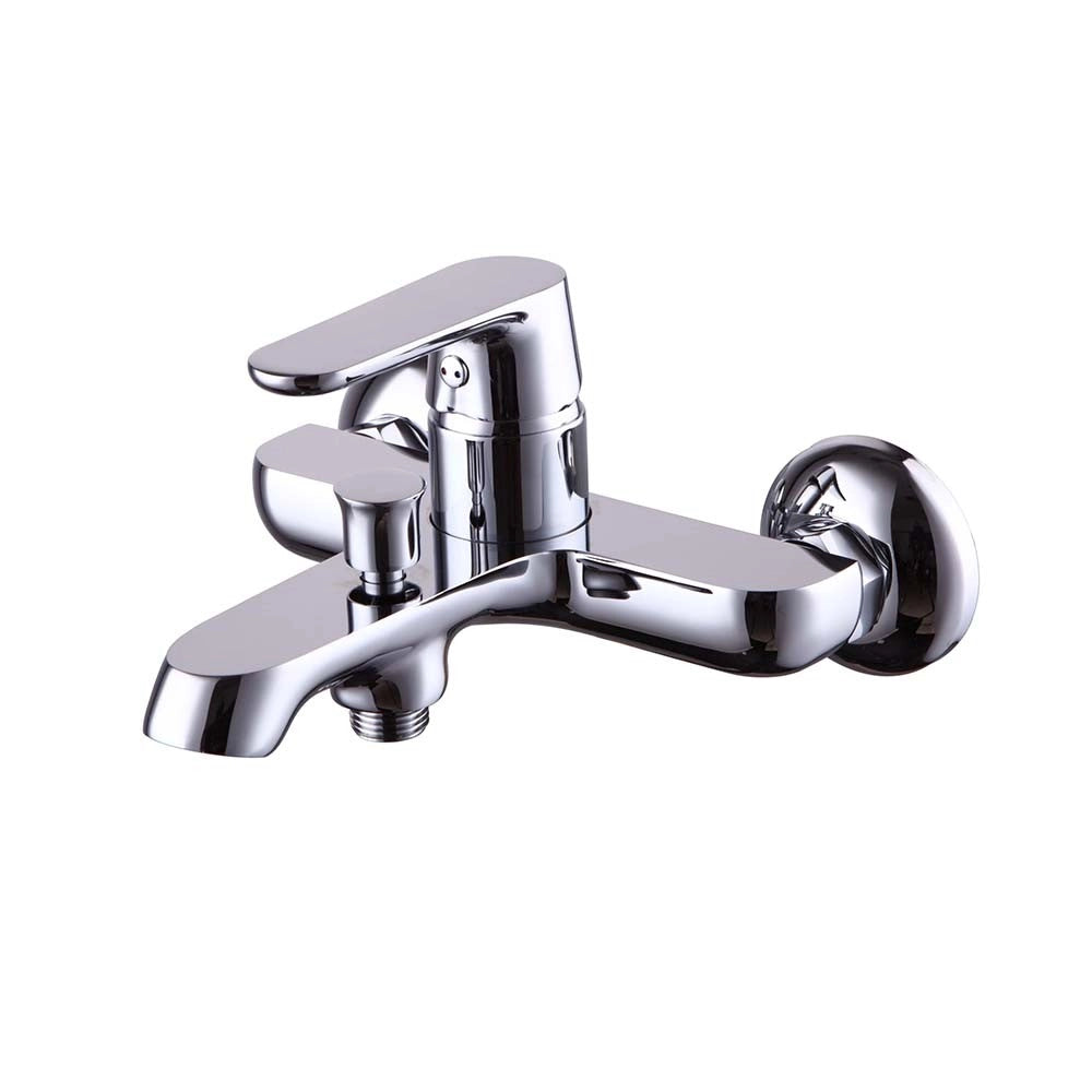 Miscelatore vasca serie ginevra, finitura cromata