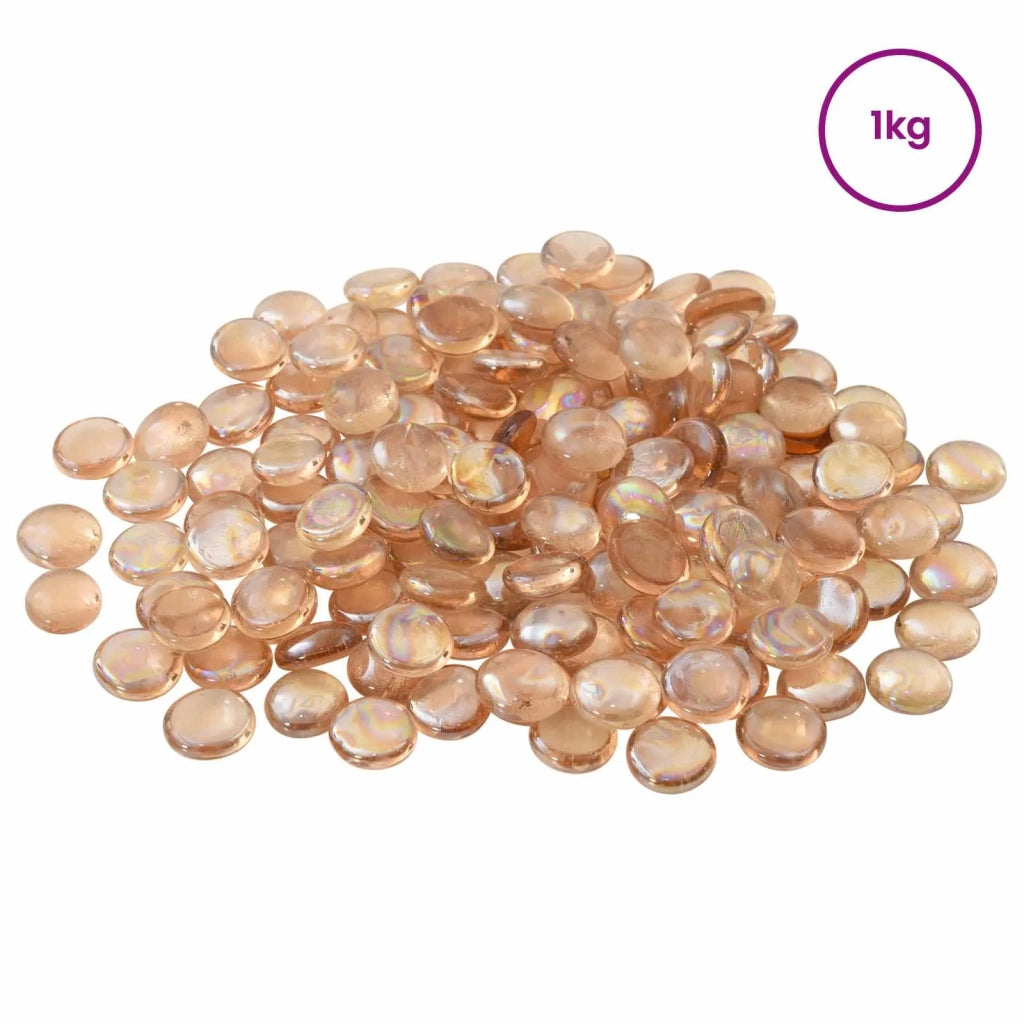 Nugget di vetro 17-19 mm Rosso acquamarina Vetro 42041588