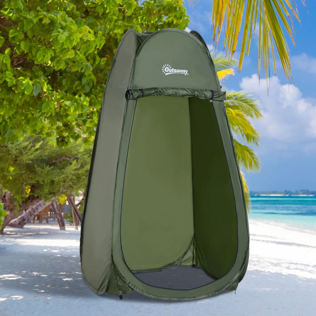 Tenda Doccia Portatile Pieghevole ¨C Minimal ¨C Verde