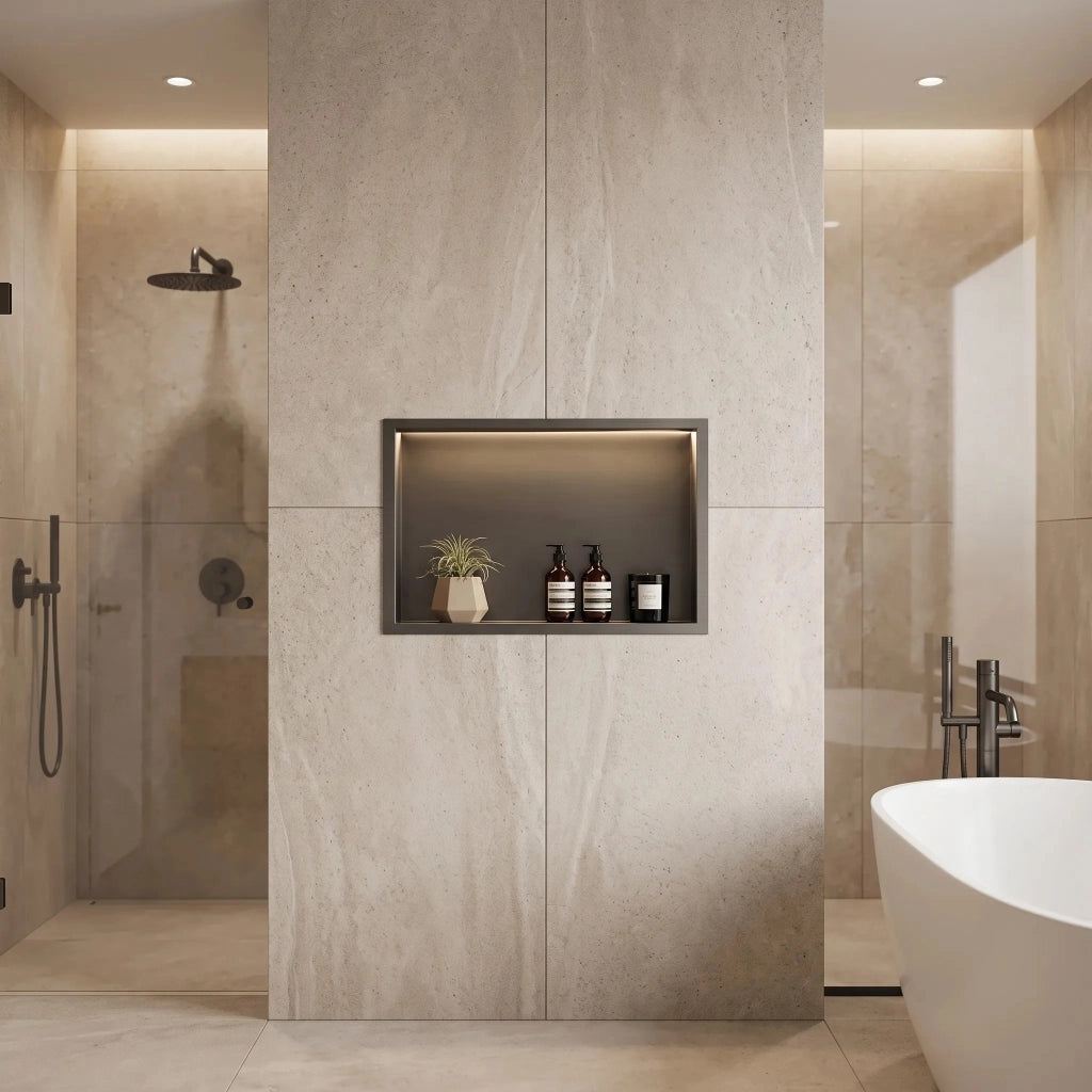 Mensola Bagno Led 30x45 Titan