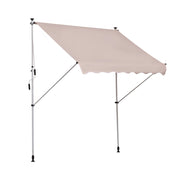 Toldo Retrattile Manuale ¨C Minimal ¨C Beige 200x150 cm
