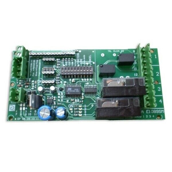 RICEVENTE AD AUTO APPRENDIMENTO SCHERMATA 434 MHZ ELCA PLUTO 2 E1042 AUTOMAZIONE