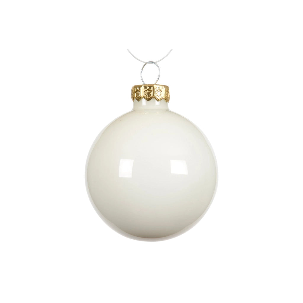 Pallina Vt lucido bianco caldo d8cm