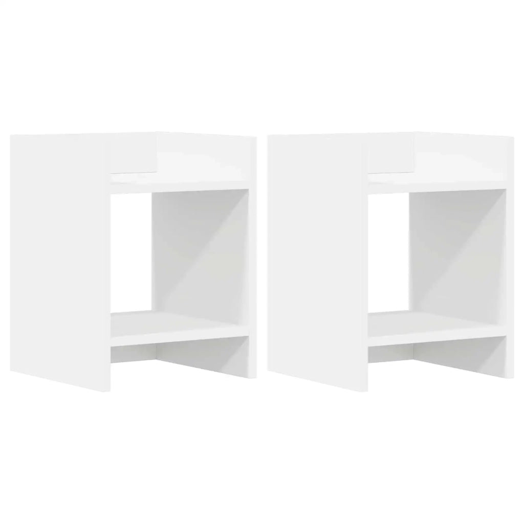 Supporto per piante 2 pz Bianco 30 x 30 x 40 cm 899611