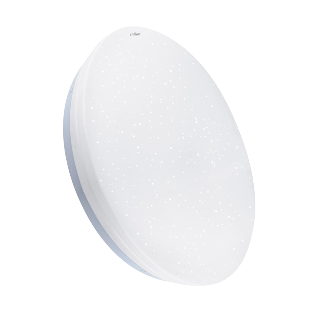 Plafoniera bagno LED Struhm Karol bianca Ø33 18W 4000K