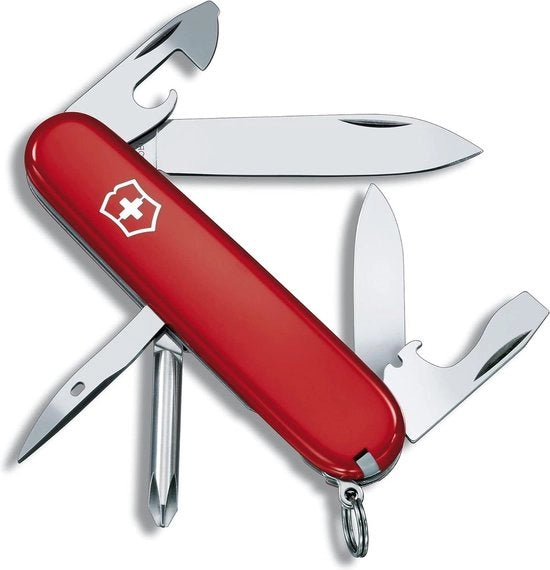 Multitool con 12 funzioni con apripistoni e chiave inglese