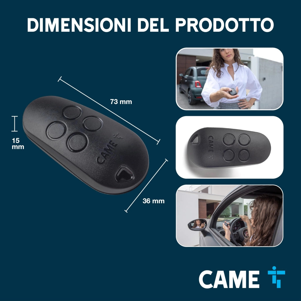 Radiocomando Originale Came per Cancello Mod. TOP44FGN Sice