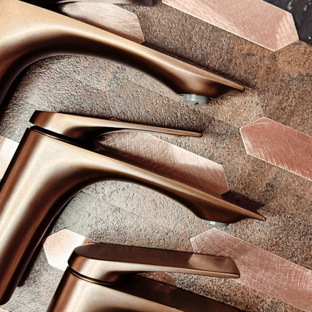 Rubinetto Da Bagno Rea Avalon Copper Brush High