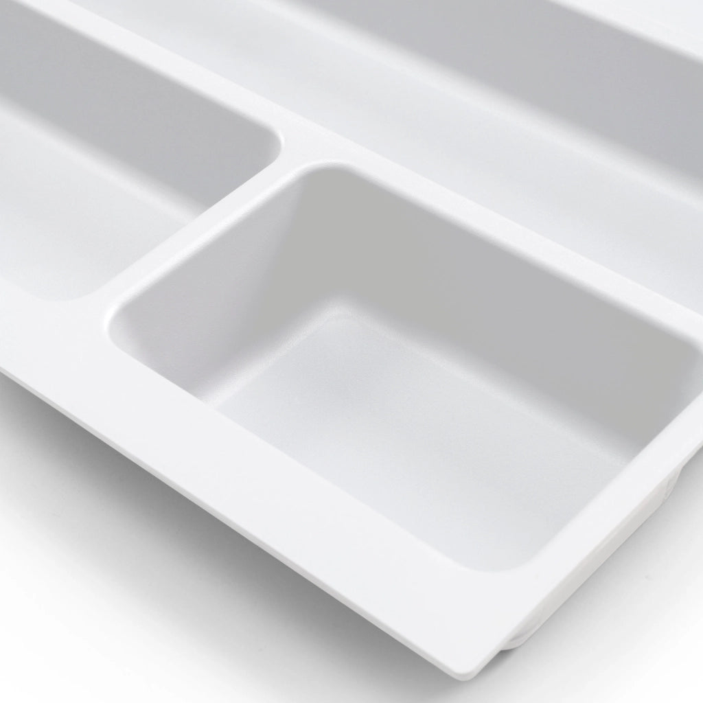 Portaposate Optima Vertex/Concept 500mm (Spalle 16mm) M 1.000 Plastica Bianca Tecnoplastica Emuca
