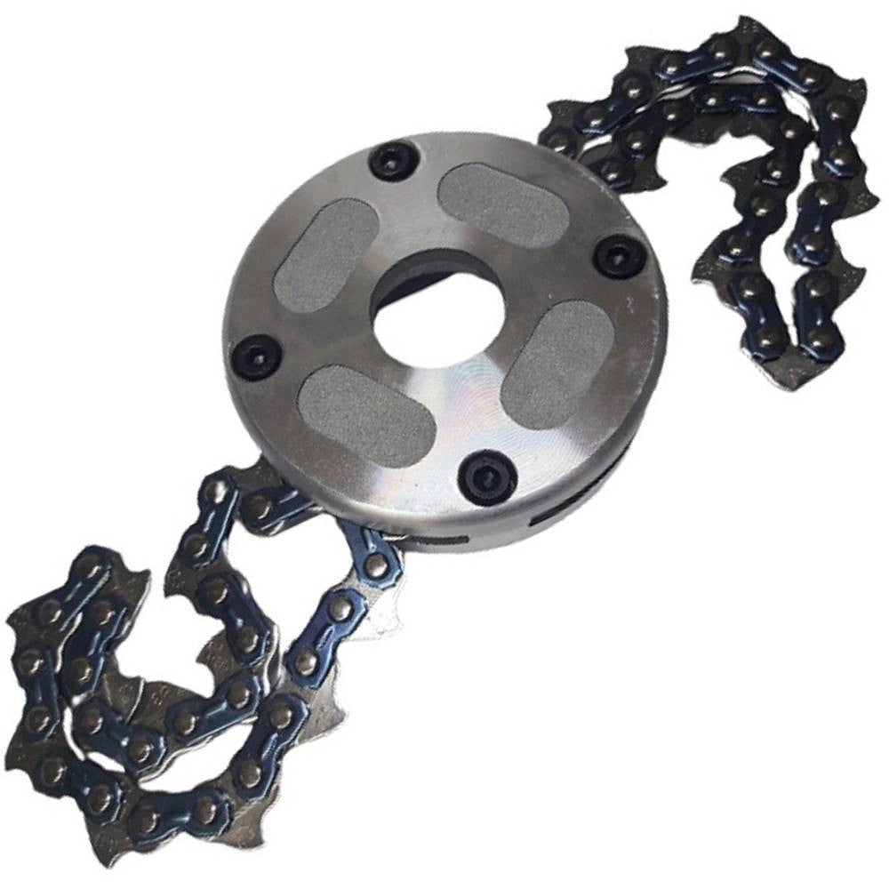 Trade Shop - Set 2 Pezzi Ricambio Per Testina Con Catena Decespugliatore Utensili Giardino -